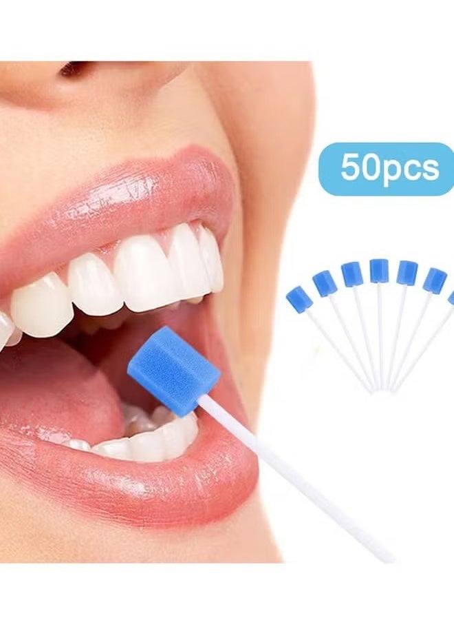 YJ Soft & Gentle Cleaning – Made with ultra-soft sponge tips, these swabs ensure a pain-free experience for sensitive mouths and gums, ideal for elderly care or post-surgery oral hygiene. - Image 1