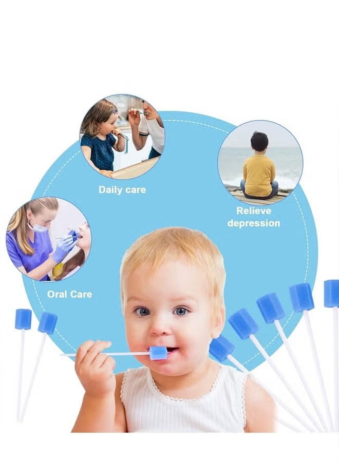 YJ Soft & Gentle Cleaning – Made with ultra-soft sponge tips, these swabs ensure a pain-free experience for sensitive mouths and gums, ideal for elderly care or post-surgery oral hygiene. - Image 5