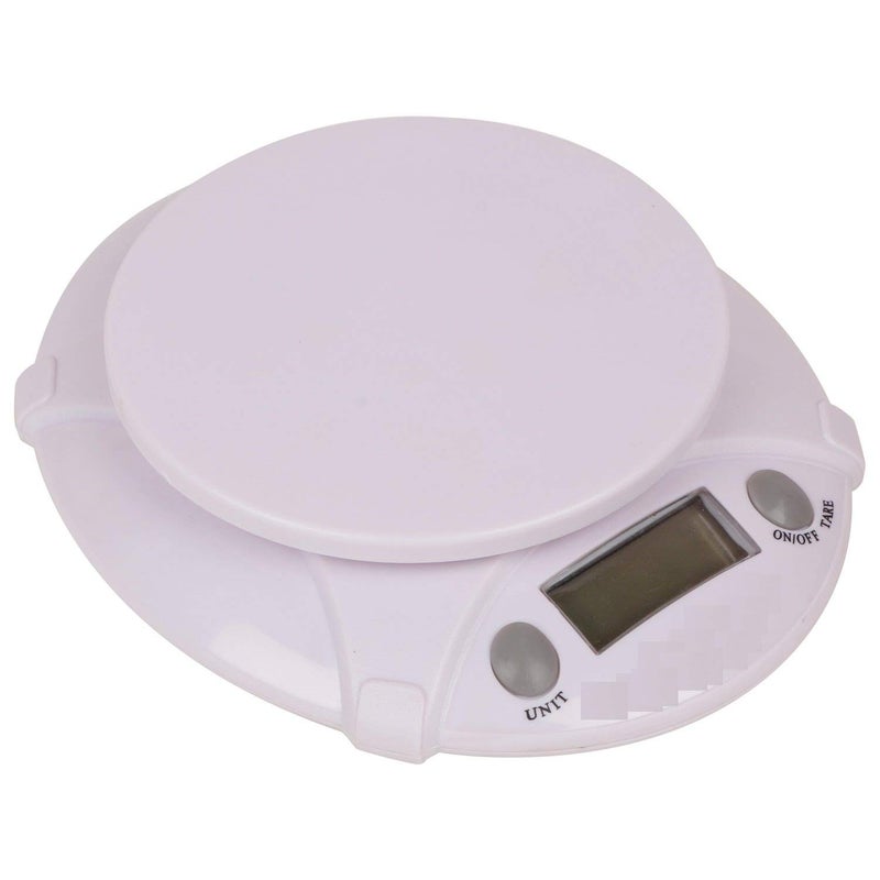 MOHAK Battery Operated Electronic Kitchen Scale with BOWL B09 7KG Display Units in Gm Oz lb Kg LED Display Digital Kitchen Scale With Bowl - Image 3