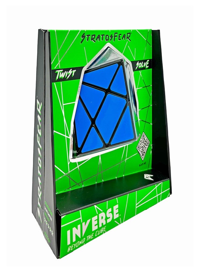 Project Genius | Inverse: Stratosfear Twist & Solve Puzzle - Difficulty Level: Very Hard, Monochromatic Handheld Puzzle, Fun Décor & Gift Idea, Project Genius, Ages 8+ - Image 4