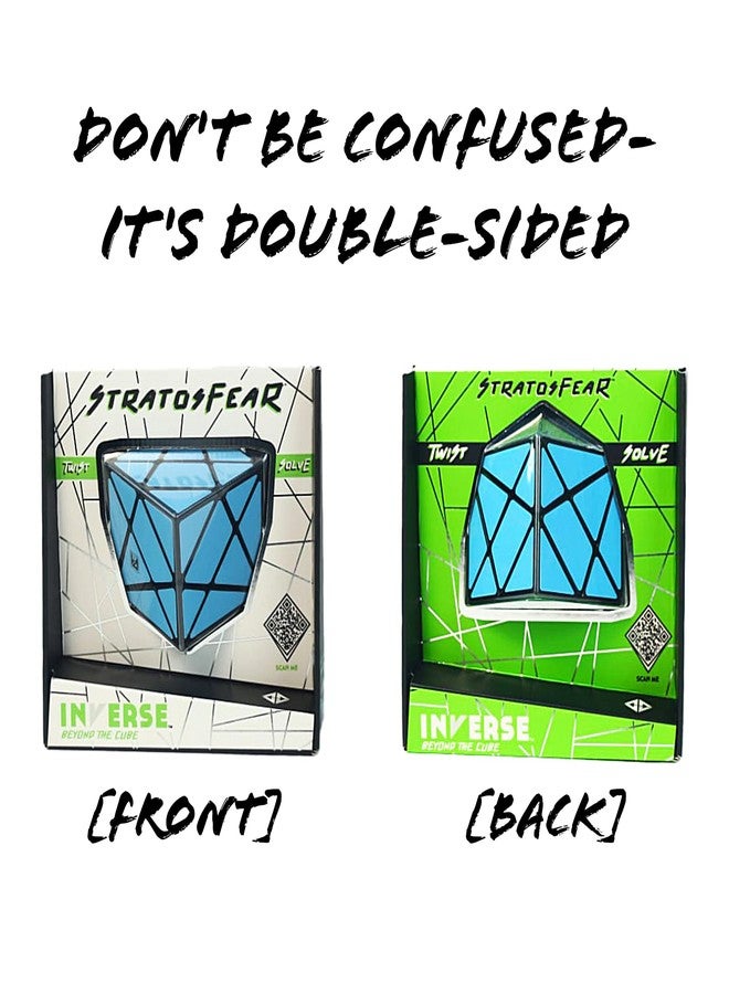 Project Genius | Inverse: Stratosfear Twist & Solve Puzzle - Difficulty Level: Very Hard, Monochromatic Handheld Puzzle, Fun Décor & Gift Idea, Project Genius, Ages 8+ - Image 2