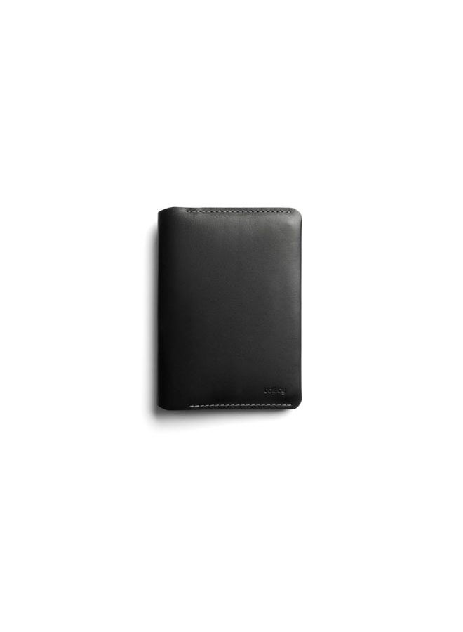 BELLROY Passport Cover (slimline travel wallet/pouch with card slots and space for cash plus travel documents) - Black - Image 2