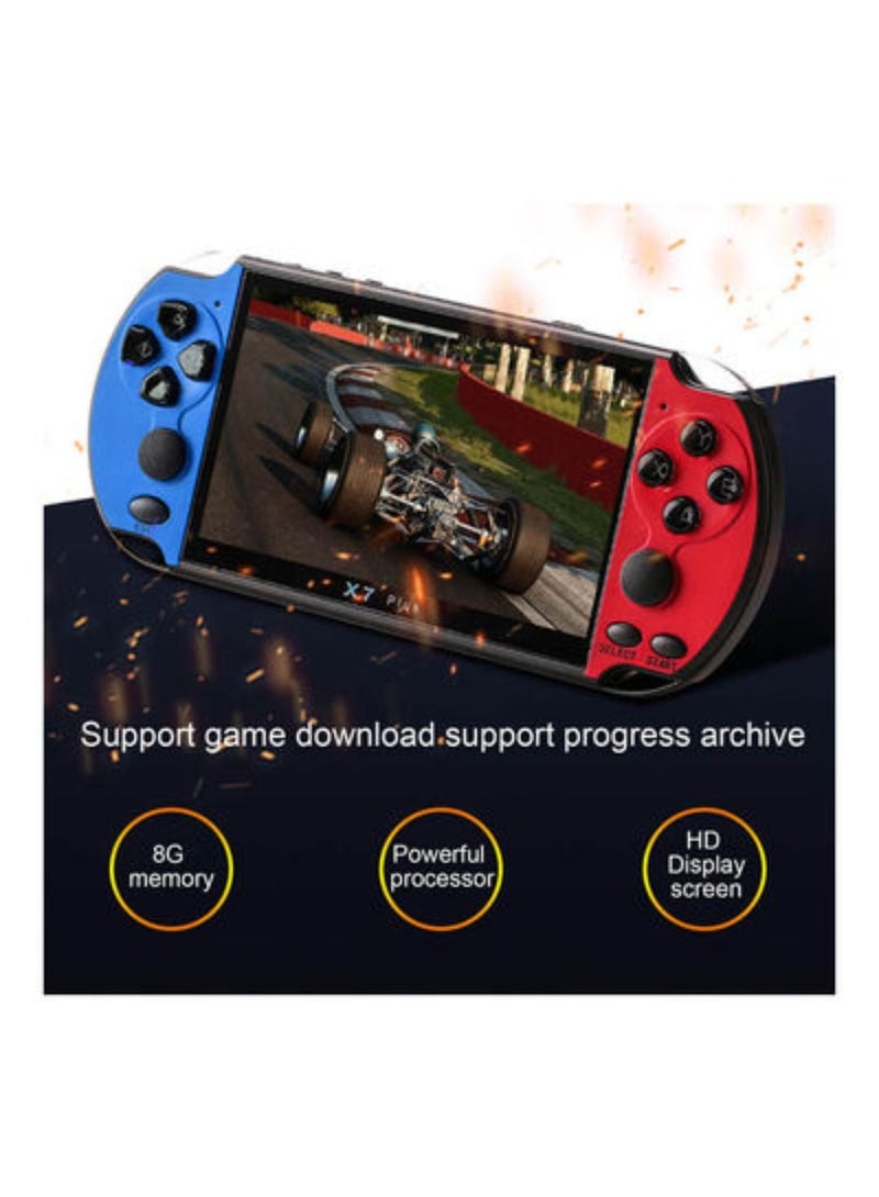 X7 Plus Handheld Double Rocker Video Game Console with 8GB Memory - Image 5