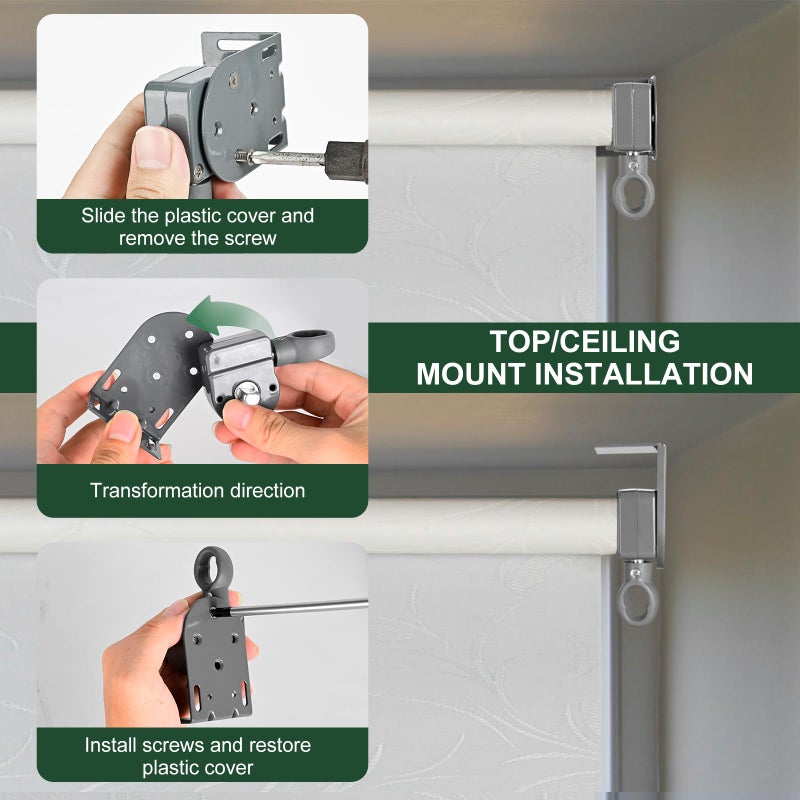 Lihopefe Universal Replacement Installation Accessories for Indoor/Outdoor Sunshade and Roller Blinds - Image 5