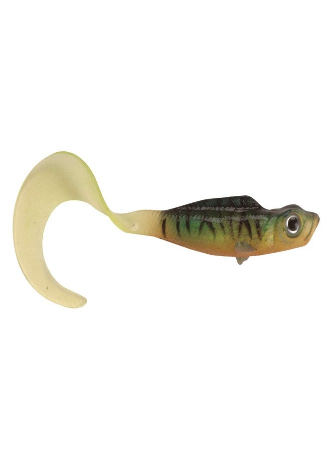 Berkley PowerBait Power Minnow Grub Firetiger, 3" (6 Count) - Image 2