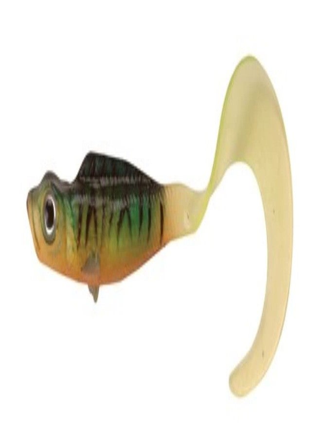 Berkley PowerBait Power Minnow Grub Firetiger, 3" (6 Count) - Image 1