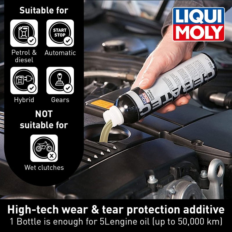 LIQUI MOLY Oil Additive Cera Tec 20002 Ceramic Wear & Tear Protection for Petrol & Diesel Engines Smoother Engine Performance, Less Friction & Lower Fuel Consumption 300 ml - Image 3