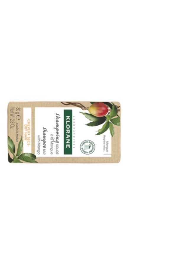 Klorane Mango Butter Solid Shampoo 80gr - Image 2