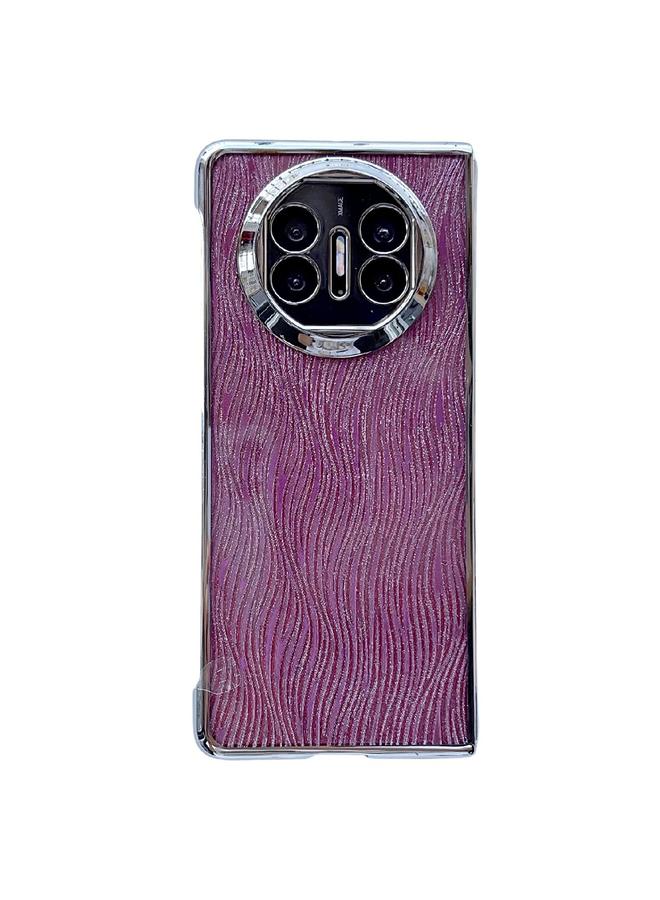 اس-توب جراب لهاتف Huawei Mate X3 / X5 مصنوع من ورق لامع مع إبزيم جانبي وتغطية كاملة - Image 1