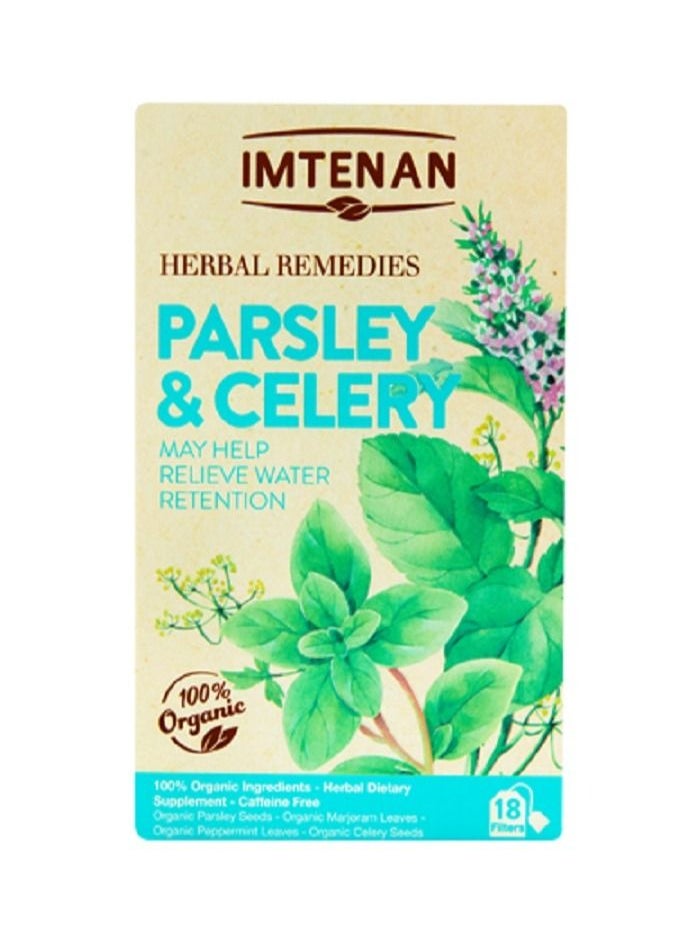 Imtenan - Parsley and Celery Organic Herbal Tea - 18 Packet - Image 1