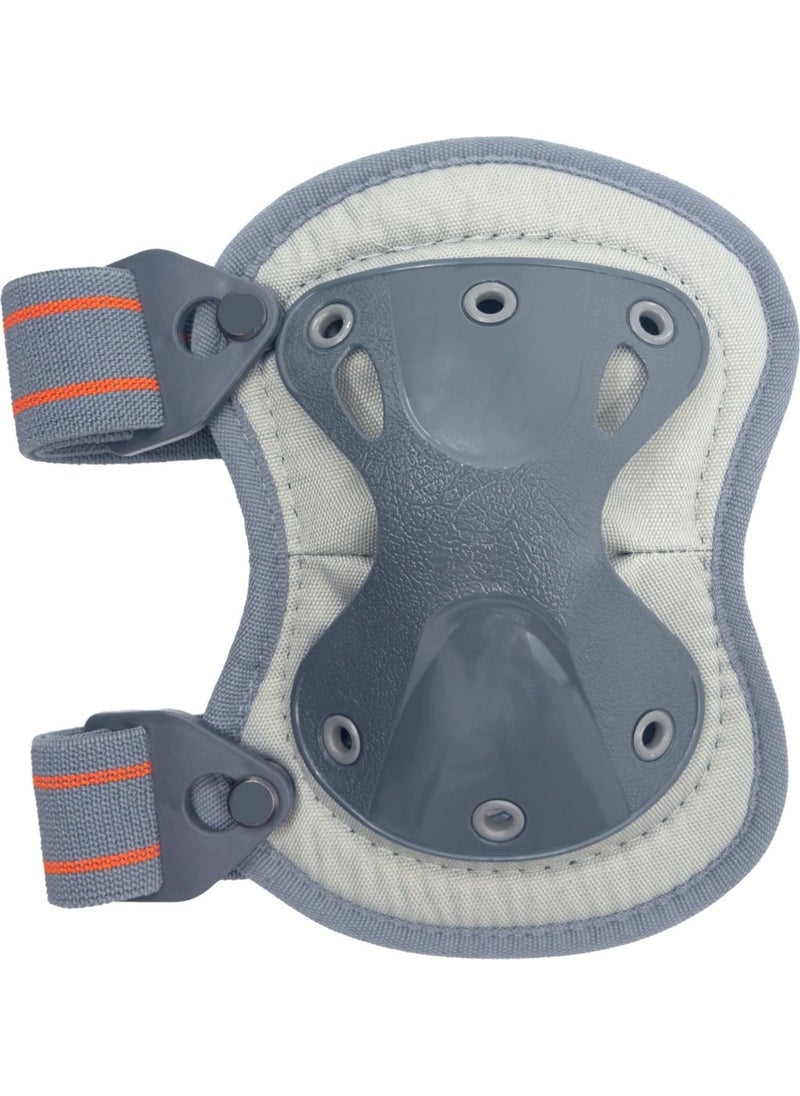 Comfort Protective Knee Pad Gray-Black 2-Piece Set  - Image 2