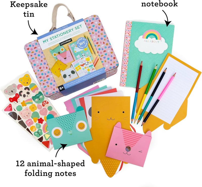بيتي كولاج مجموعة الفنون والحرف اليدوية “بيتي كولاج” (Petit Collage DIY Arts and Craft Kit)، تصميم لوازم المكتب - Image 4