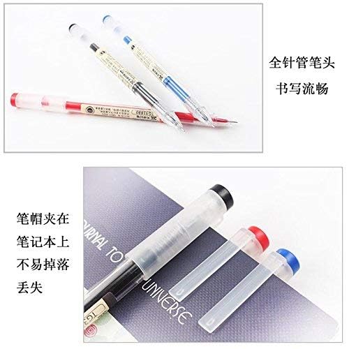 BEMLP Gel Ink Pen Extra fine point pens Ballpoint pen Liquid Ink Rollerball Pens 0.35mm Premium Quick Drying Pen for Japanese Office School Stationery Supply 12 Packs (4 Black 4 Blue 4 Red) - Image 5
