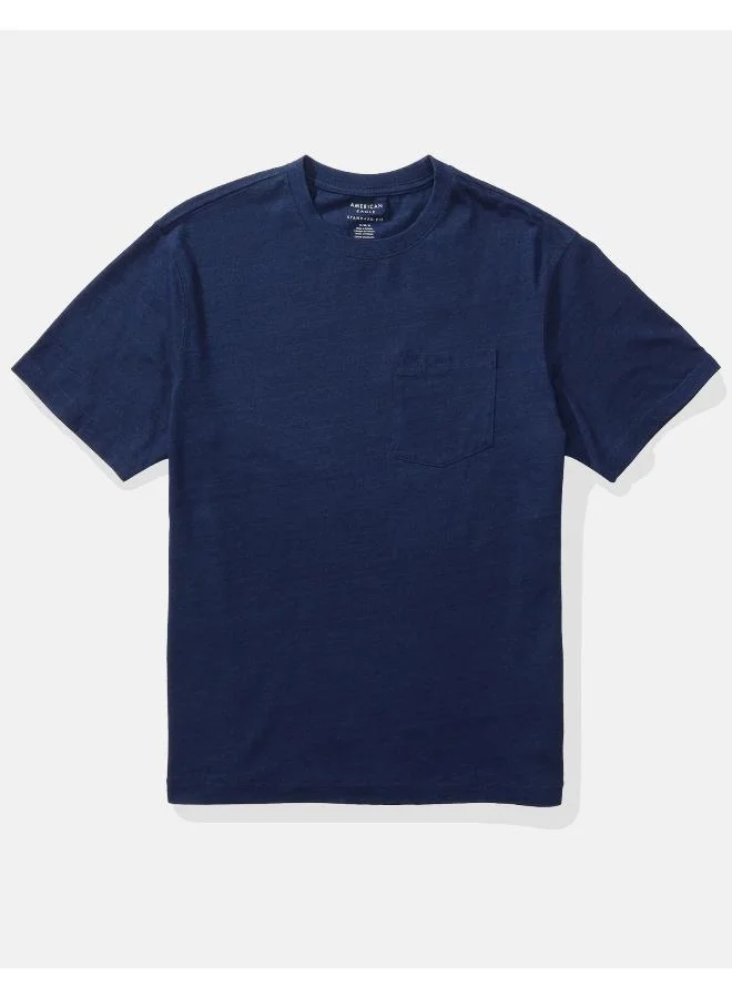 امريكان ايجل تيشيرت بياقة دائرية