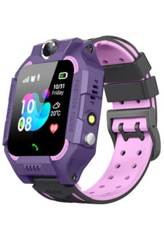 Generic Kid's Smartwatch With Sim Card Photo Waterproof Kids Gift Purple  - Image 1