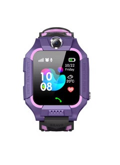 Generic Kid's Smartwatch With Sim Card Photo Waterproof Kids Gift Purple  - Image 3