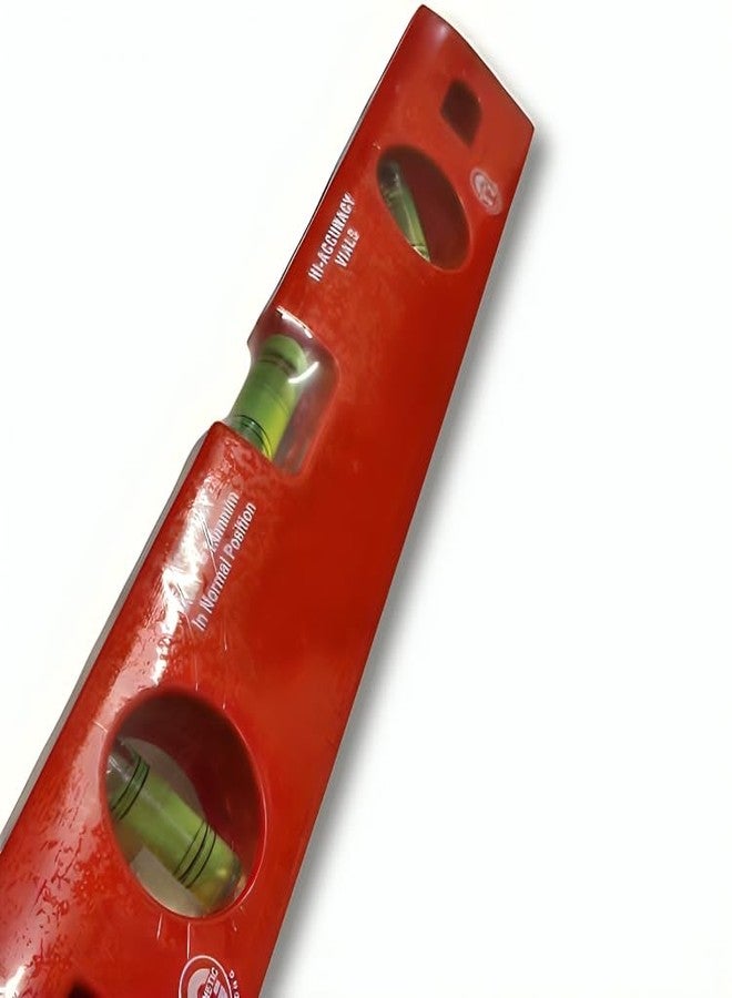 ZIODIC 12 Inches Magnetic Spirit Level ; 30CM Plastic Frame Magnetic Carpenter's Level - Image 3