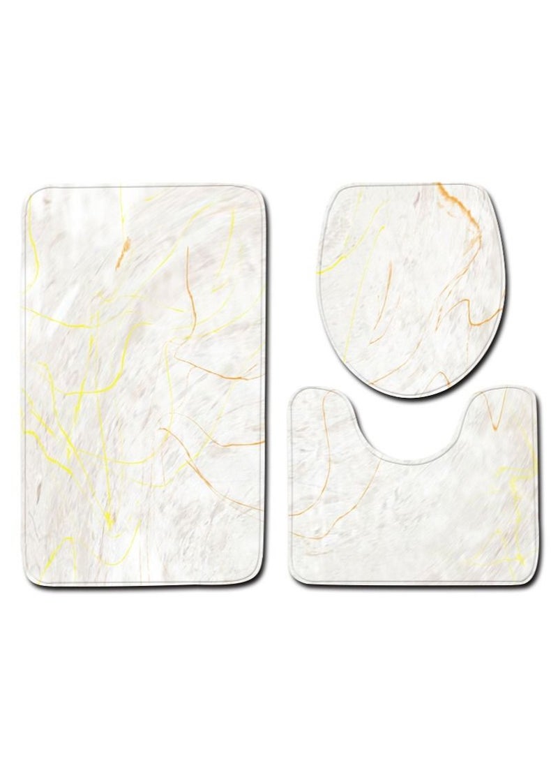 Y&D 3 pcs of bathroom carpet 45*75cm