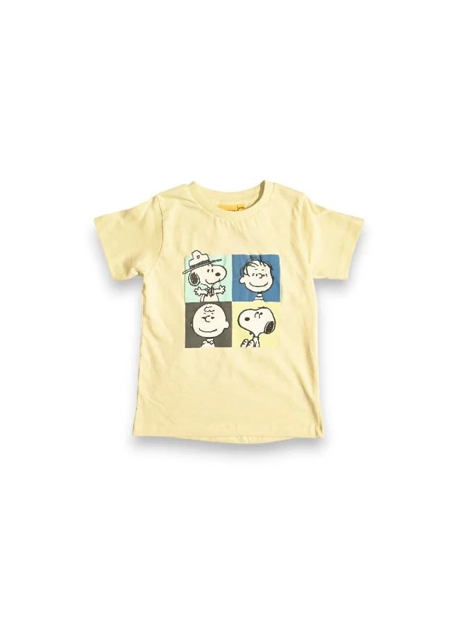 Peanuts PEANUTS BOYS T-SHIRT & SHORT SET‬