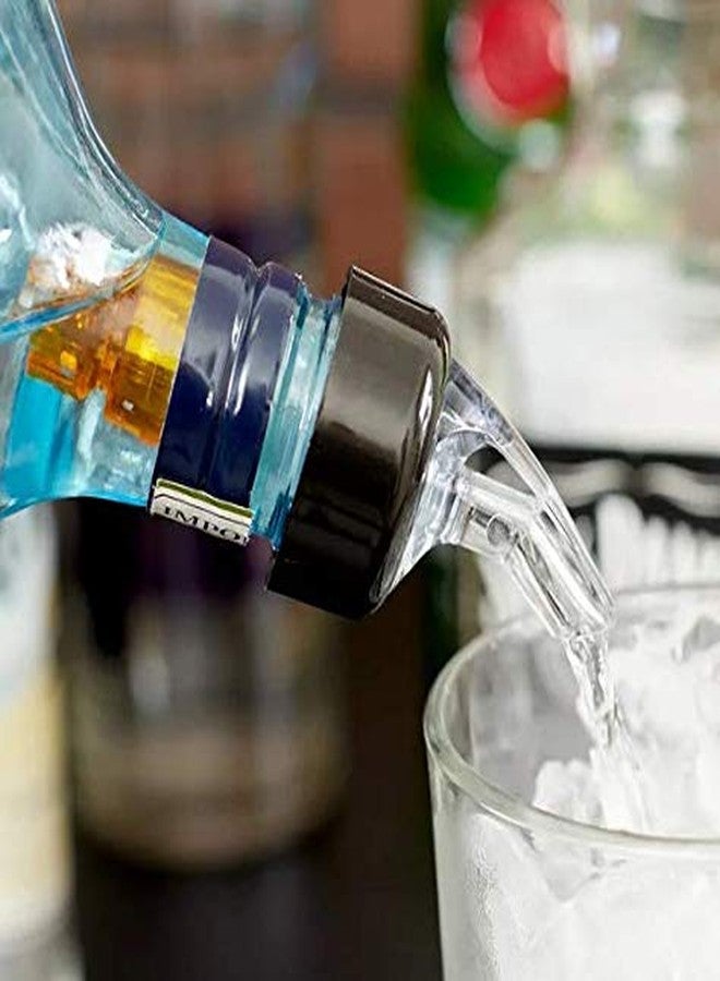 AME D'ESSENCE (12-PCS - 1/2 Ounce) Orange Automatic Measure Pourer Drinks Wine Cocktail Dispenser Portion Control Bar Tools Measured Quick Shot Spirit Liquor Pourers Stopper with Collar - Image 5