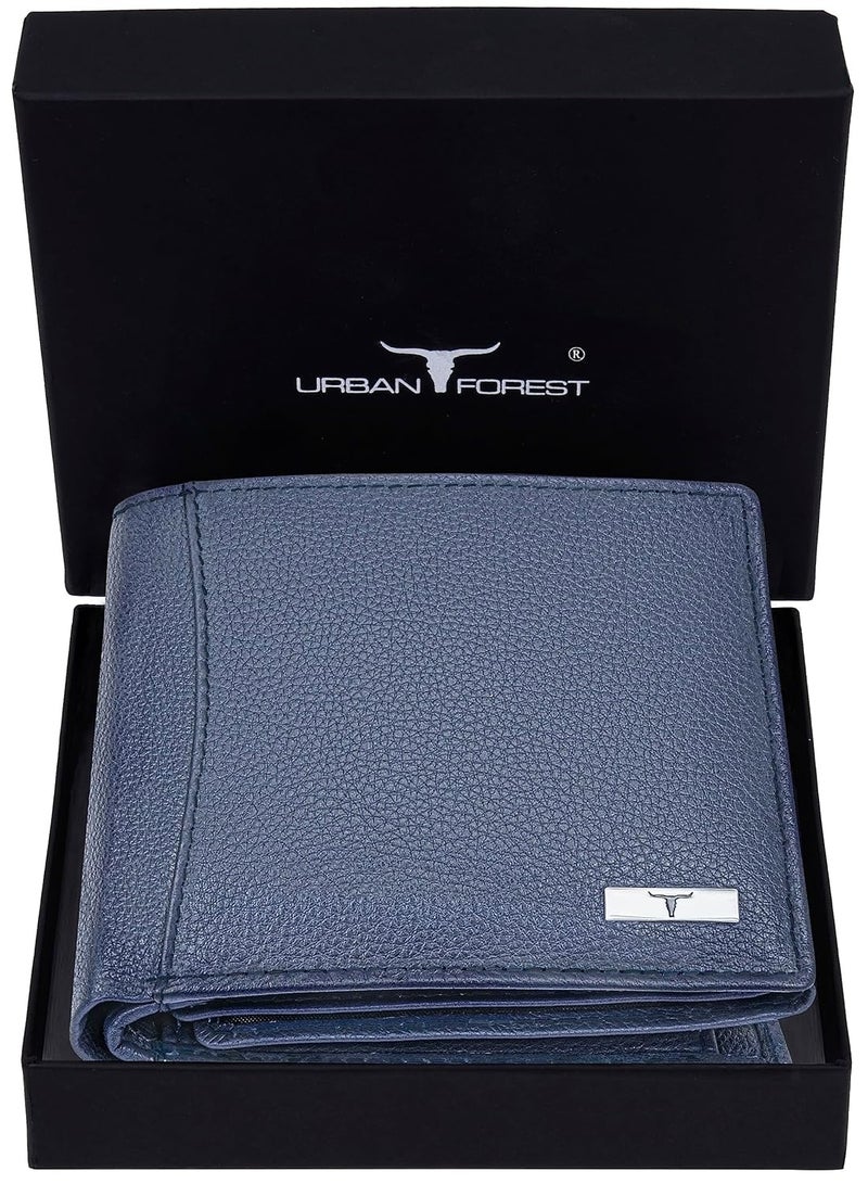 URBANFOREST URBAN FOREST Oliver Pale Blue Leather Wallet for Men - Image 1