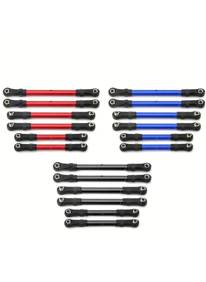 Red Remote Control Car Pull Rod Upgrade for Traxxas Hoss Slash Rustler 4WD - Image 3