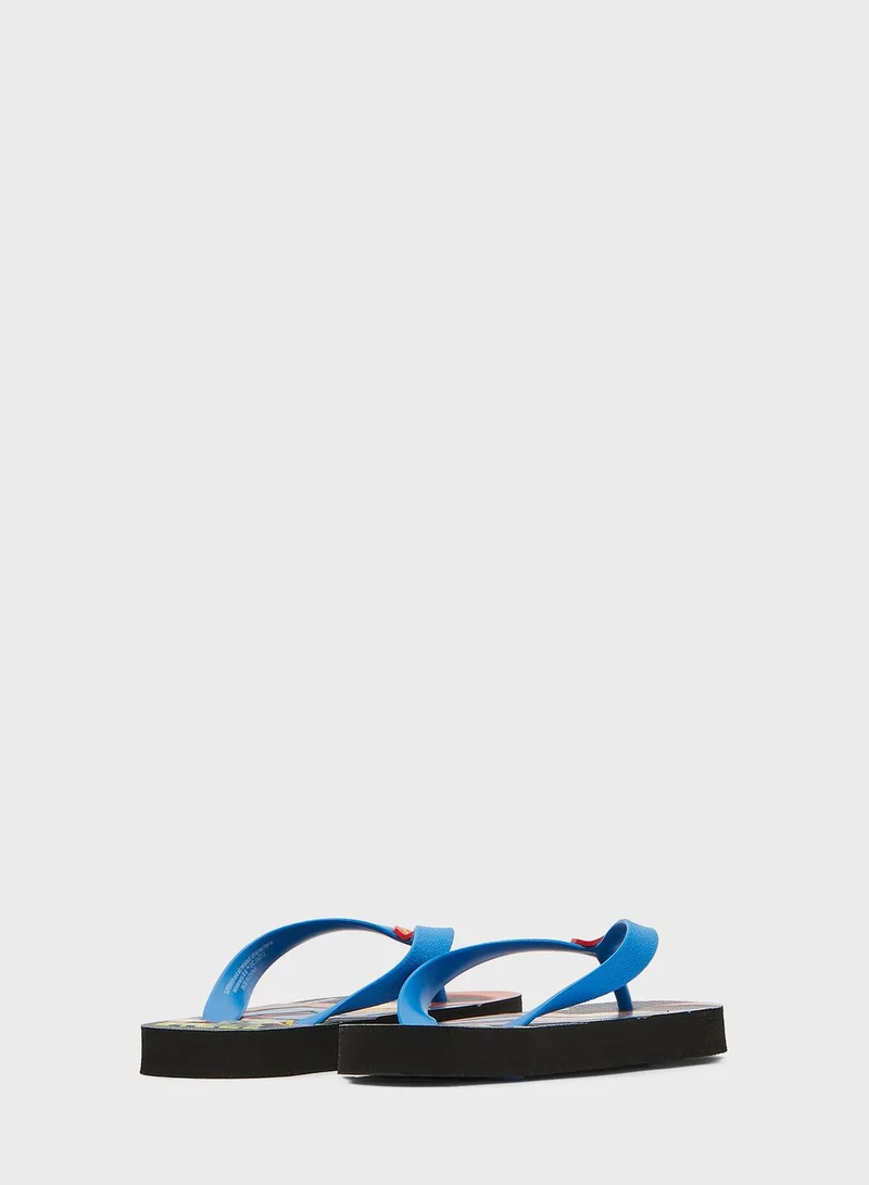 Warner Bros Kids Superman Flip Flop
