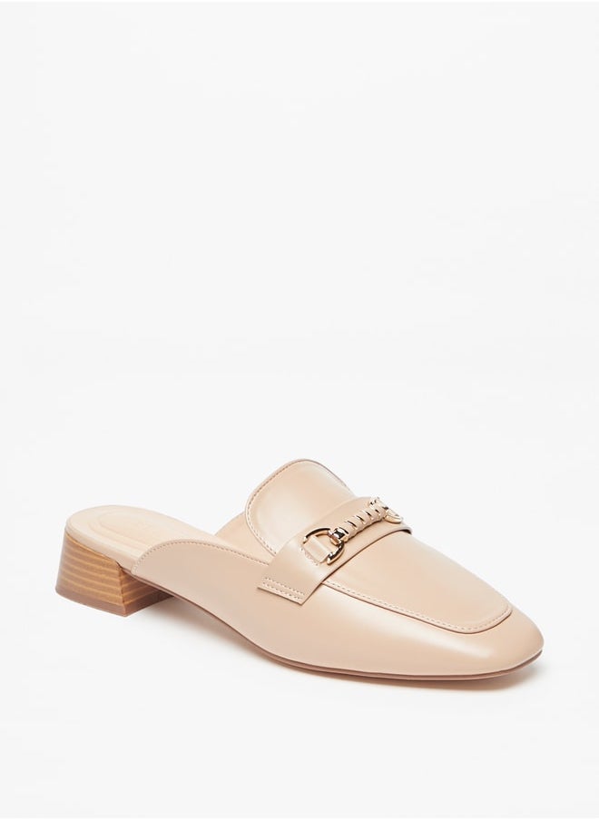 Celeste - Women's Embellished Slip-On Mules - Image 1