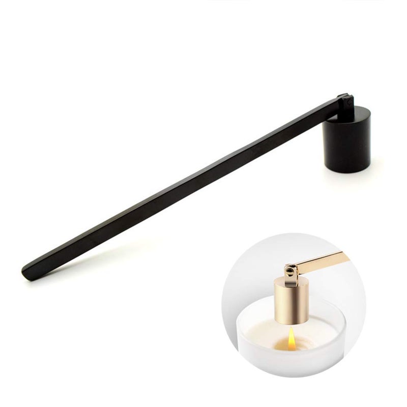 AimtoHome Candle Snuffer, Candlesnuffers Wick Snuffer Candle Extinguisher Accessory for Putting Out Extinguish Candle Wicks Flame Safely, Black - Image 5
