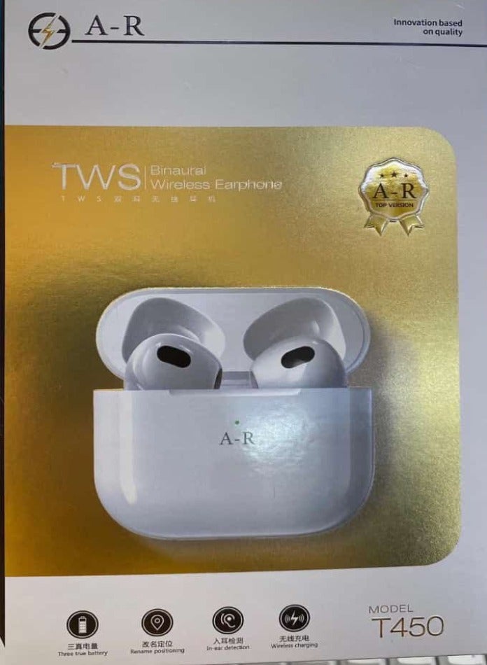 إيه آر سماعه ايربودز A-R T450