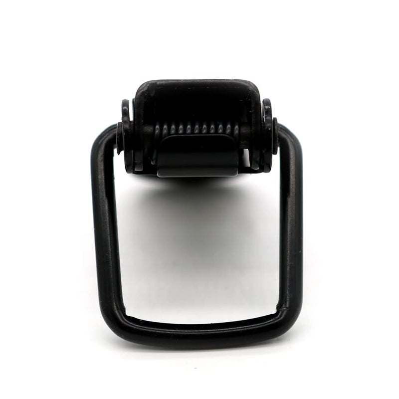 BERYLER Black Toggle Latch, Steel Spring Loaded Toggle Latch, Black Catch Hasp Clamp Clip Lock with Black Steel Drywall Screws for Cabinet, Wooden Case, Box, Chest(4 Pack) - Image 4