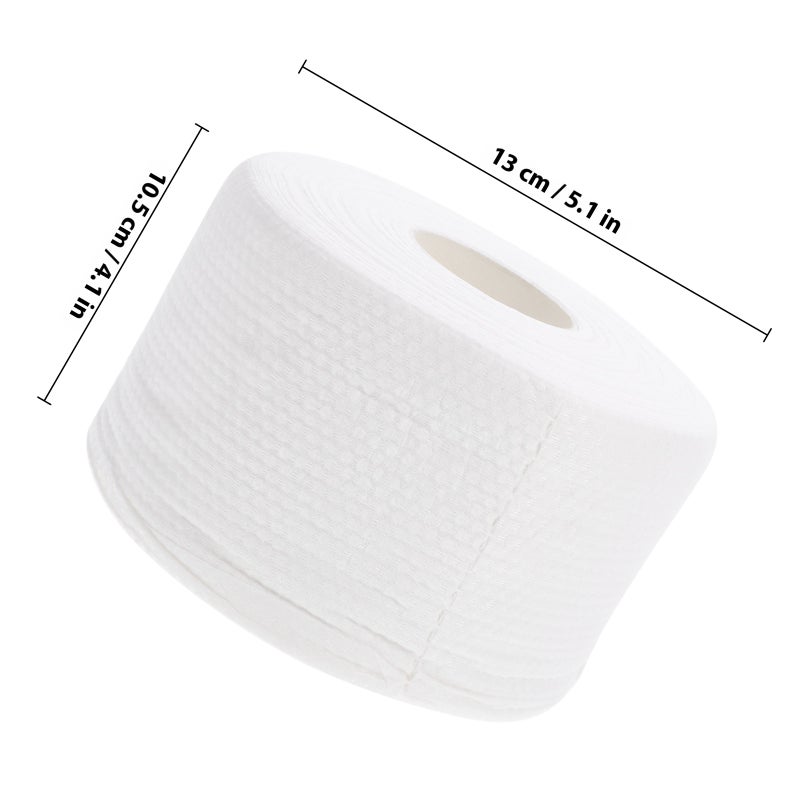 80pcs Disposable Facial Towel -print Cotton Tissue Dry Wet Dual-use Beauty Towel - Image 2
