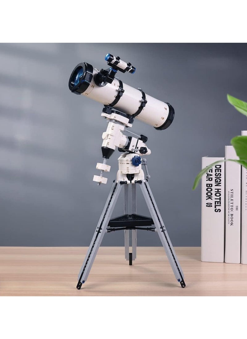 Uvini Adult Building Set, Astronaut Telescope Building Set, Mini Blocks Telescope Building Blocks Toy Set, , Home Decoration Best Gift for Boys 751PCS