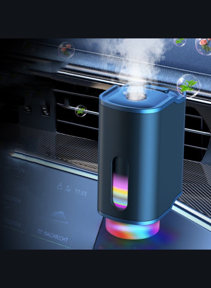 Smart Car Diffuser(RED） – Mini USB Cool Mist Aromatherapy Humidifier with Vibration Sensor, 3 Spray Modes & LED Light – Portable Essential Oil Air Freshener for Car, Home & Office  - Image 5