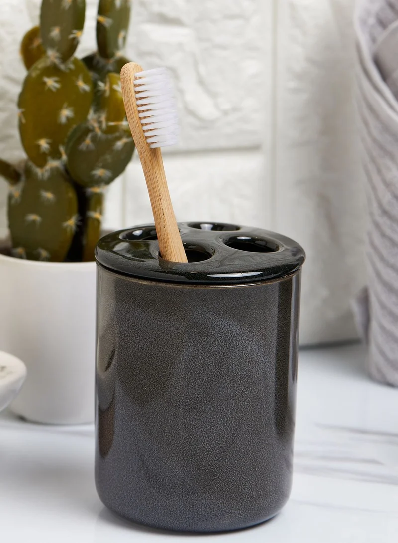 Hema Dark Grey Toothbrush Holder