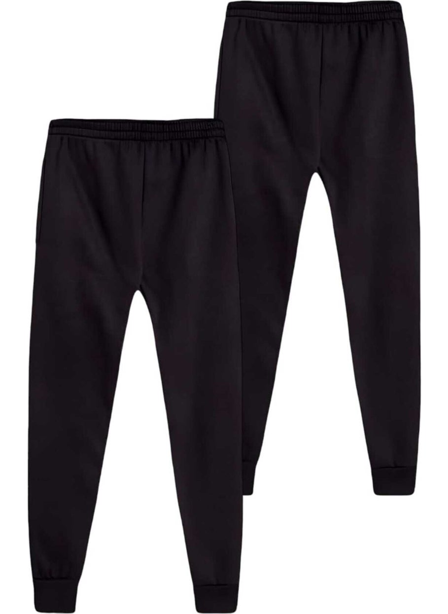 Mood Agenda Kids Elastic Waist Jogger Sweatpants Set of 2  - Image 3