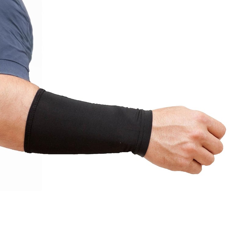 Tatjacket Tattoo Cover Up Concealer Sleeve, 2-PACK, Lower Arm or Ankle coverage, UPF 50 Protection, Slip Free, for Men & Women (Unisex), BLACK, ONE SIZE - Image 1