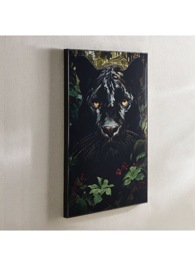 Home Box Fossel Panther Framed Picture - 50x70x2.5 cm - Image 1
