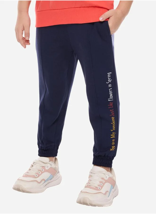 victor and jane Graphic Print Regular Hoodie & Joggers Set by Styli