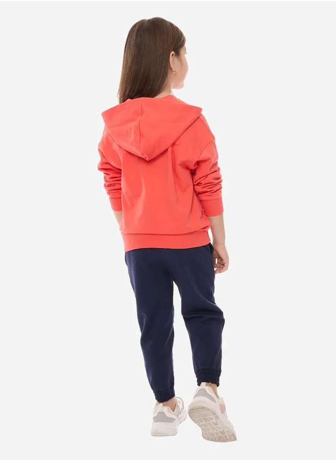 victor and jane Graphic Print Regular Hoodie & Joggers Set by Styli