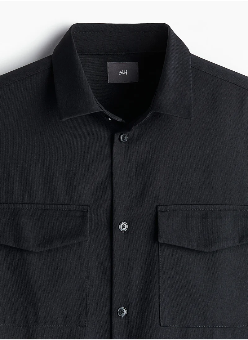 H&M Regular Fit Utility Overshirt