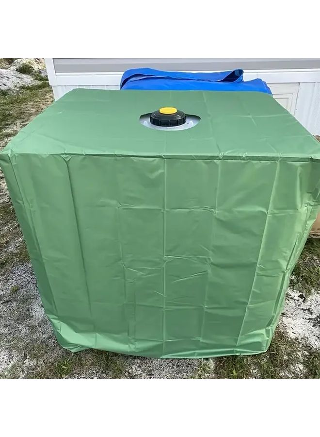 1 2pcs Outdoor Water Storage Tank Cover Oxford Fabric Weatherproof Fit Standard Barrels Durable - Image 5