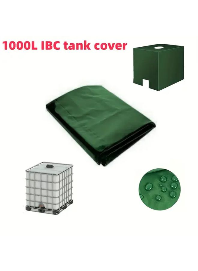 1 2pcs Outdoor Water Storage Tank Cover Oxford Fabric Weatherproof Fit Standard Barrels Durable - Image 2