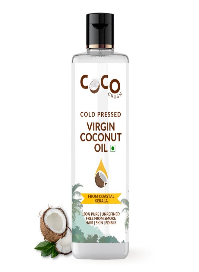 COCO CRUSH Extra Virgin Coconut Face Oil | Virgin, 100% Pure & Natural | Facial Massage, brightening, radiance, and glow (100 ml) - Image 1