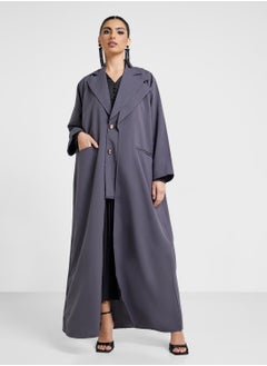 Khizana Trench Abaya With Sheila  - Image 1