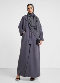 Khizana Trench Abaya With Sheila  - Image 5