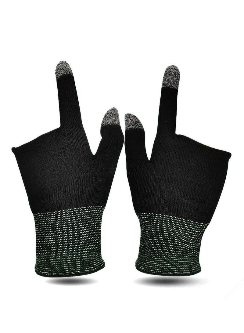 YUFAN Esports Gaming Gloves Ultra-Thin Sweat Resistant Mobile Finger Covers Touchscreen Compatible for Mobile Phone Gaming Everyday Use - Image 1