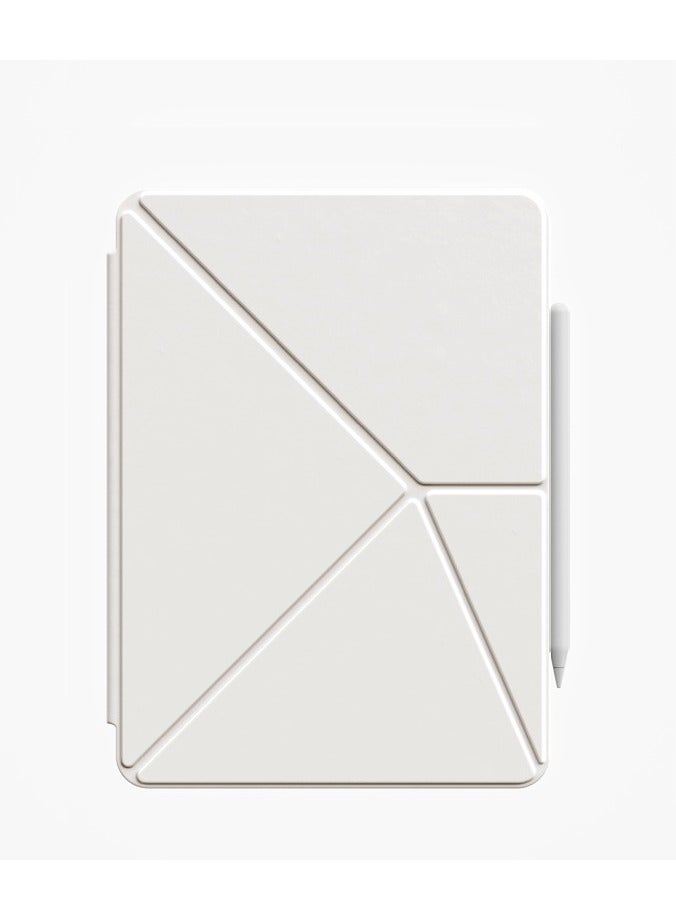 General Cover for iPad mini 7 ,iPad mini 7 Protective Case Magnetic Double-Sided Clip K-Fold Horizontal and Vertical Stand 