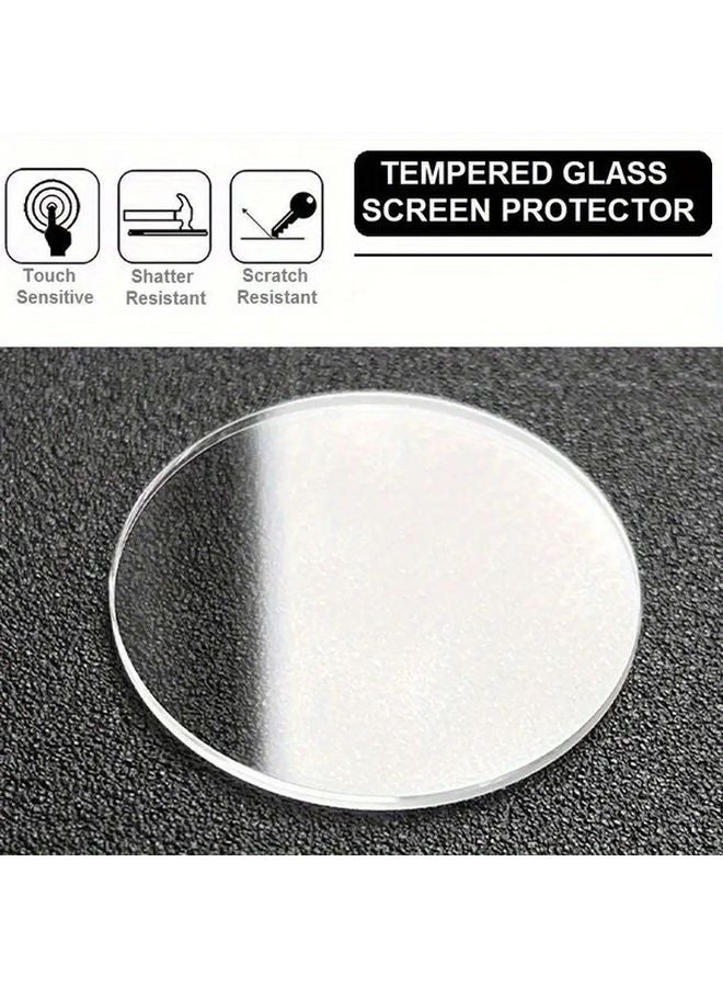 10pcs 40mm Tempered Glass Screen Protector for Smartwatch Anti Scratch Bubble Free - Image 4