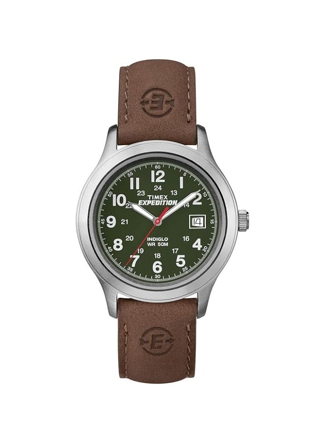 Timex Round 39mm Green Dial Analog Men Watch - T40051AP - Image 1